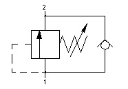 relief valve with check